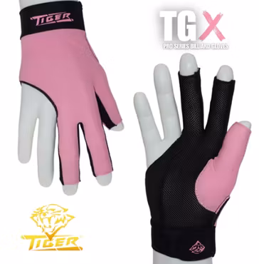 TIGER-X Hanske Rosa/sort