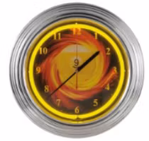 9-Ball Neon Clock