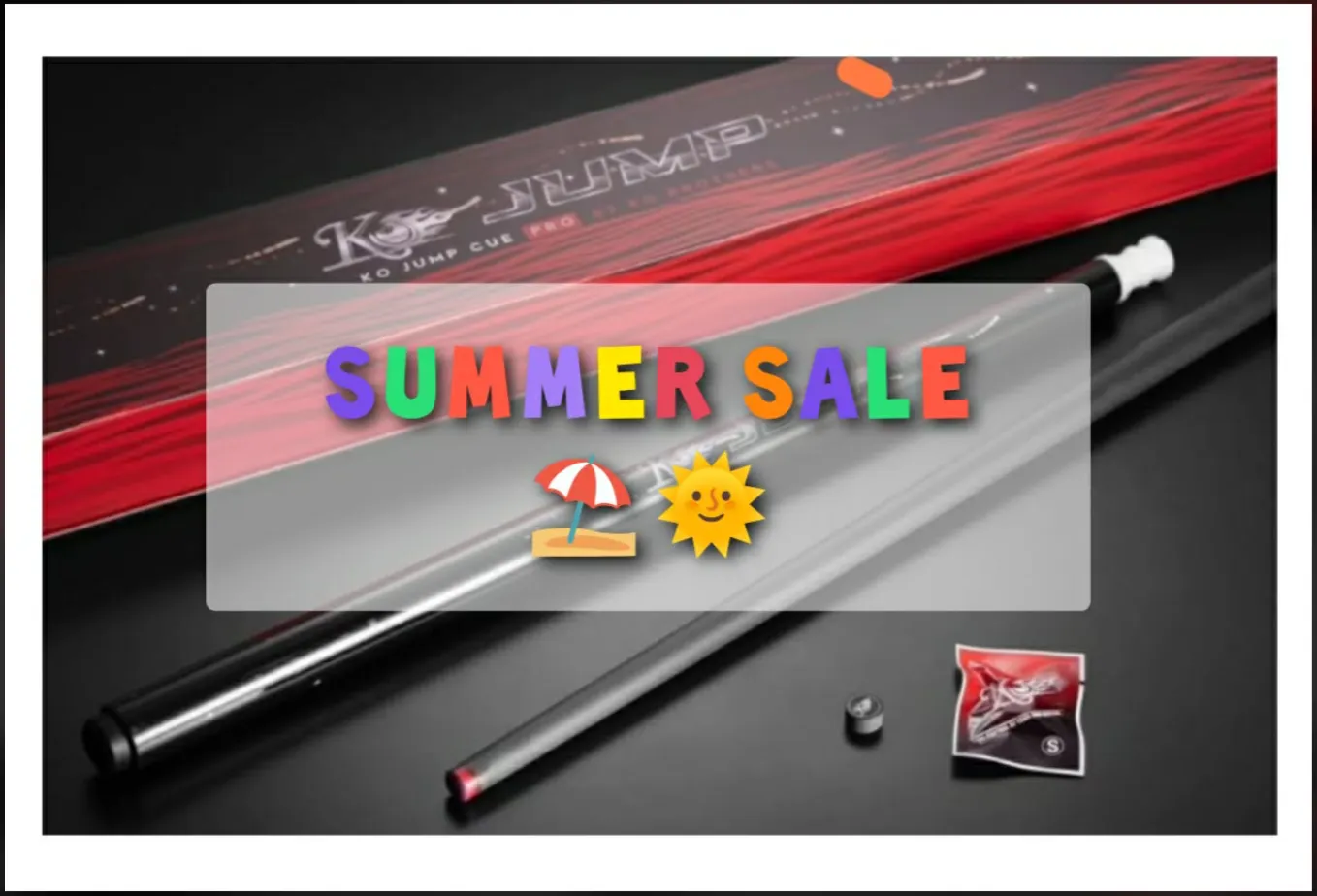 KO Brothers Jump cue 2025 - KB Custom Cues
