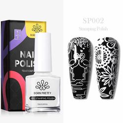 Stamping Gel / Stämpel Gel - 10ml - Svart SP001