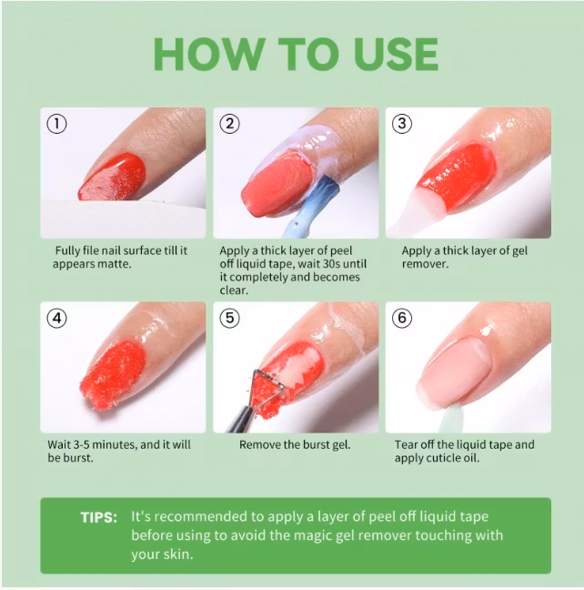 Magic Remover Gellack - 10 ml - Born Pretty