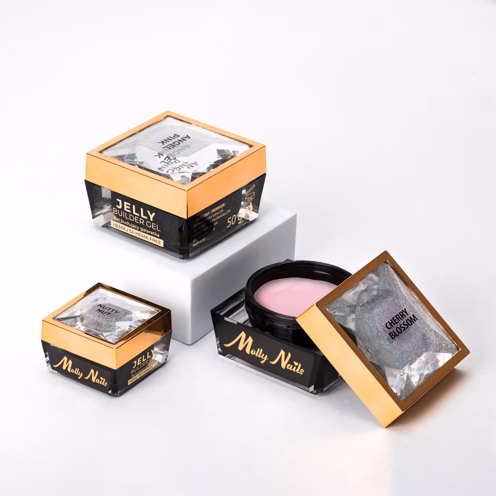 Molly Nails Jelly Builder - Smokey Pink 50g - Hema Free