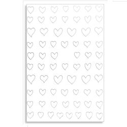 Sticker Silverhjärtan