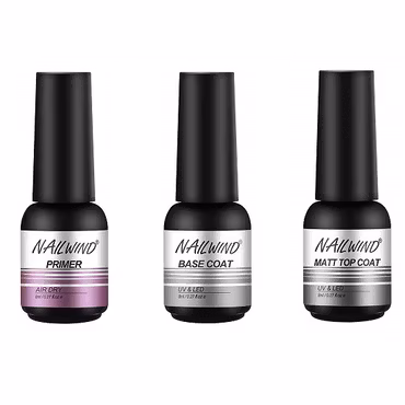 Gellack Kit - Primer, Base & Matte Toplack