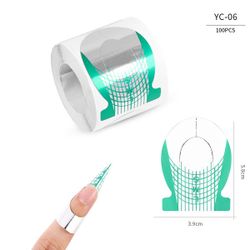 100 pack Nagelmallar  - YC-06