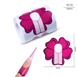 100 pack Nagelmallar  - YC-31