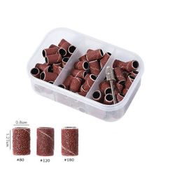 Sandpapper Drill Bits 75pcs - 3 storlekar