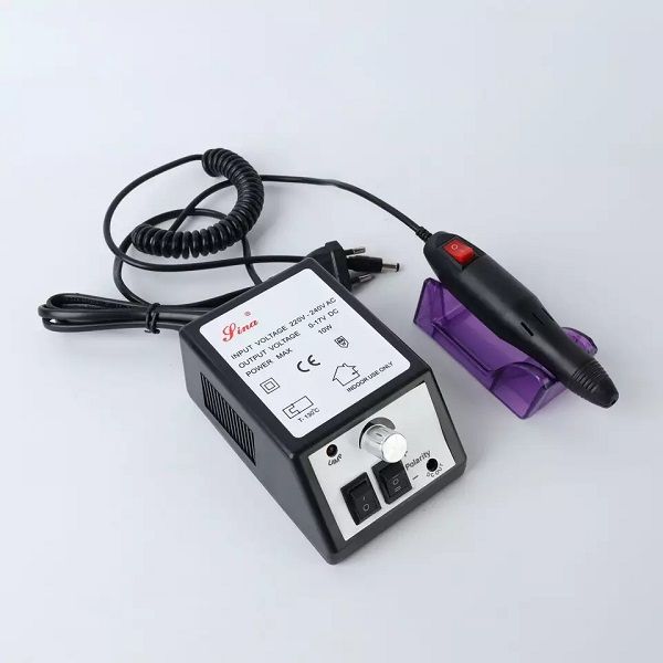Elektrisk Nagelfil 10W - Svart