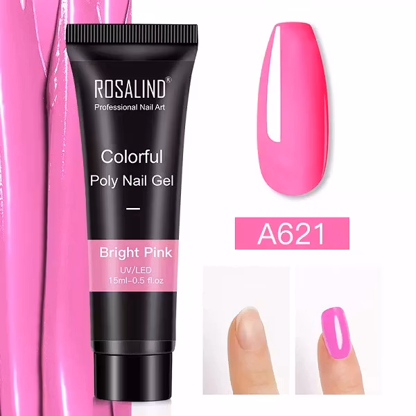 Polygel - A621 Bright Pink - 15 ml