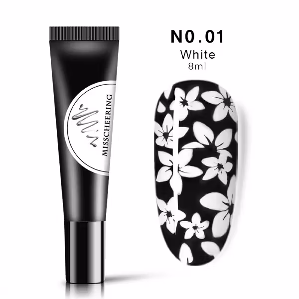 Stamping Gel / Stämpel Gel - Vit 01