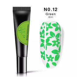 Stamping Gel / Stämpel Gel - Grön 12