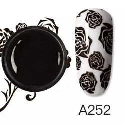 Stamping Gel / Stämpel Gel - Svart A252