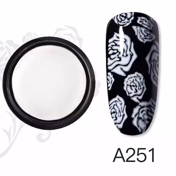 Stamping Gel / Stämpel Gel - Vit A251