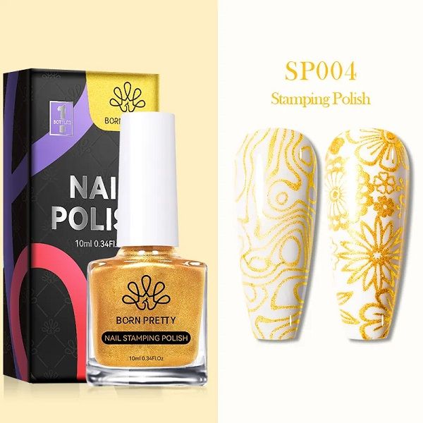 Stamping Gel / Stämpel Gel - 10ml - Guld SP004
