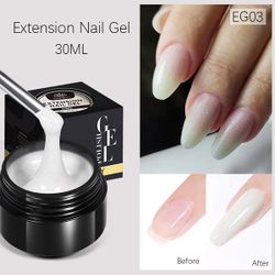 Extension Gel - Opal med Glitter - 30ml