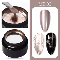 Metallic Gellack - 3 färger - 5ml