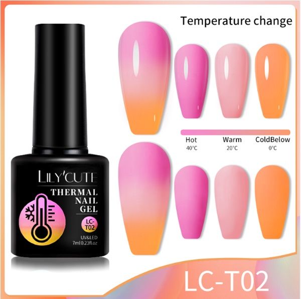 Gellack Temperaturskiftande - LC-T02 - 7 ml
