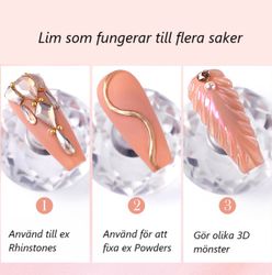 Lim för Rhinestones / stenar 30g