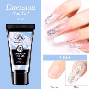 Polygel - Mermaid Sparkle AB06  - 30 ml