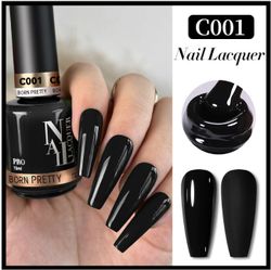 Nagellack - C001 - Svart 15ml
