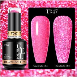 Gellack - Reflective Glitter Disco TF47 - 15 ml Hema Free