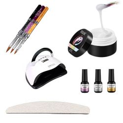 Builder Gel Kit med UV/Led Lampa