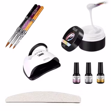 Builder Gel Kit med UV/Led Lampa