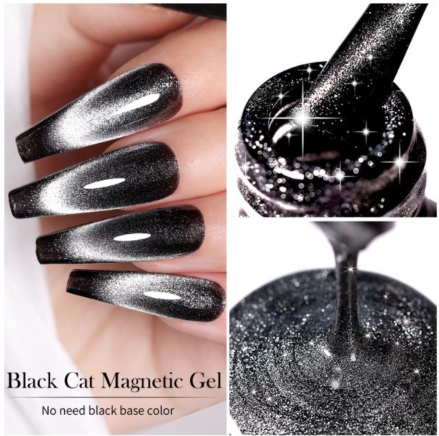 Black Cat Magnetic Gellack - 7ml
