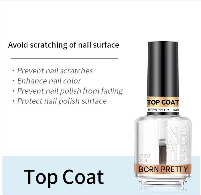Nagellack - Base & Top - 15ml