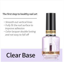 Nagellack - Base & Top - 15ml