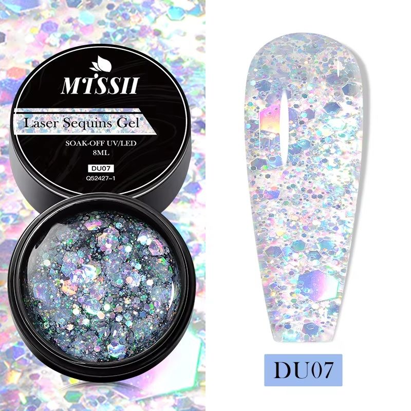 Laser Sequins Gel - Flera färger - 8ml