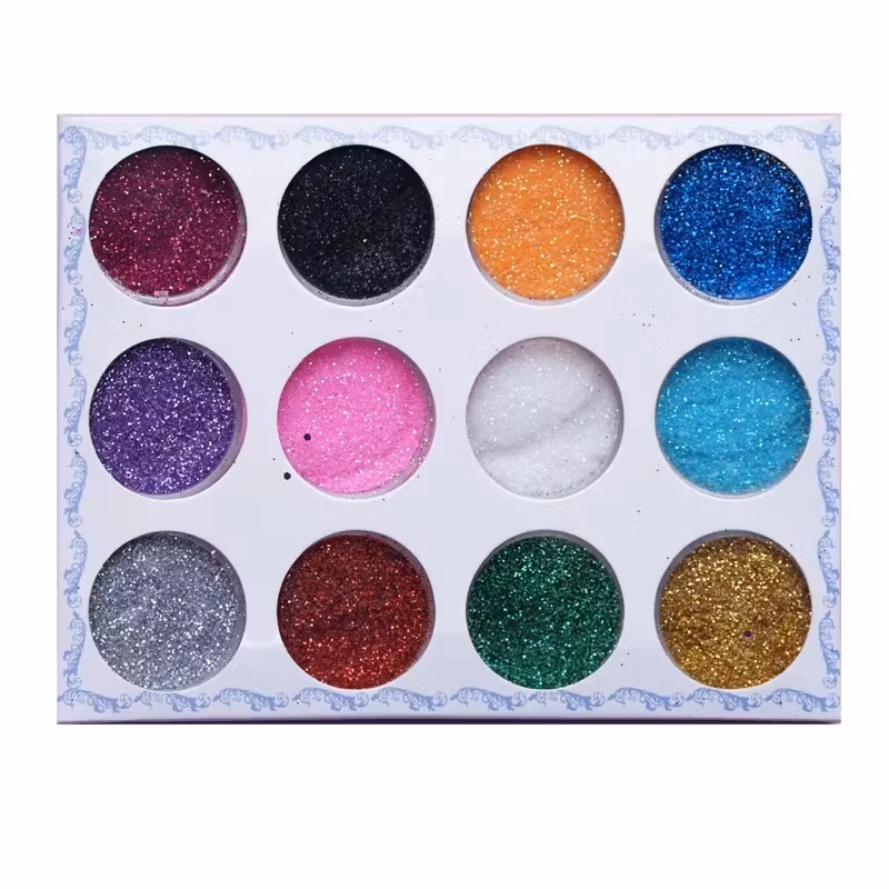 Glitter 12st Färger