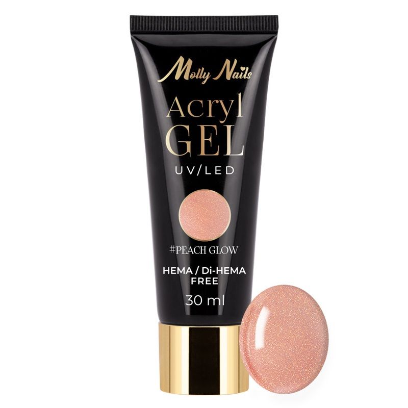 Polygel - Peach Glow - 30 ml Hema Free