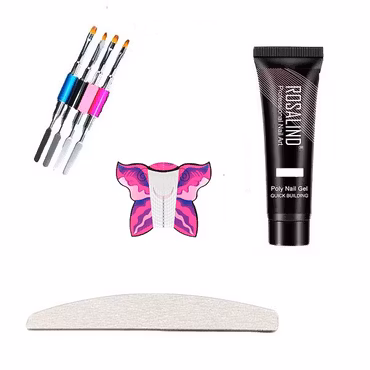 Polygel Startkit Mini med Mallar