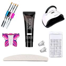 Polygel Startkit Stort - med UV Lampa 180W utan Gelkit