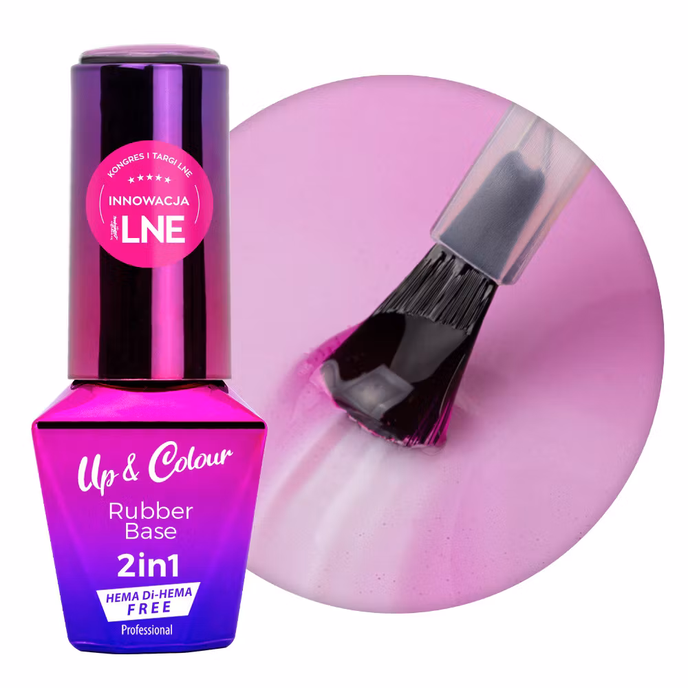 Gellack Rubber Base - Light Purple 10g