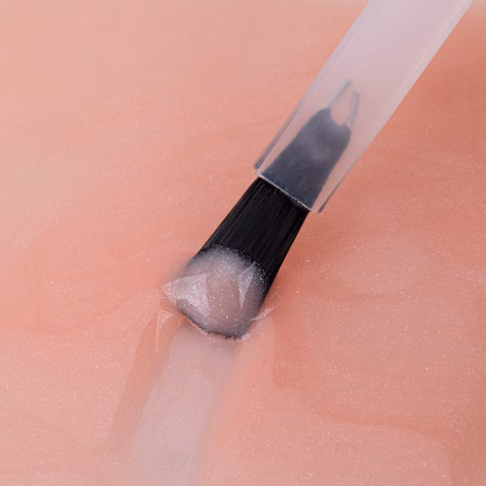 Gellack Rubber Base - Peach Bling 7g