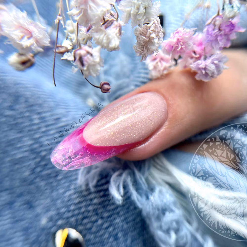 Extension Gel - Akrylgel - Sparkle Light Nude - 50g