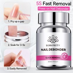 Debonder - Hjälp att få av lim / lösnaglar m.m - 80ml