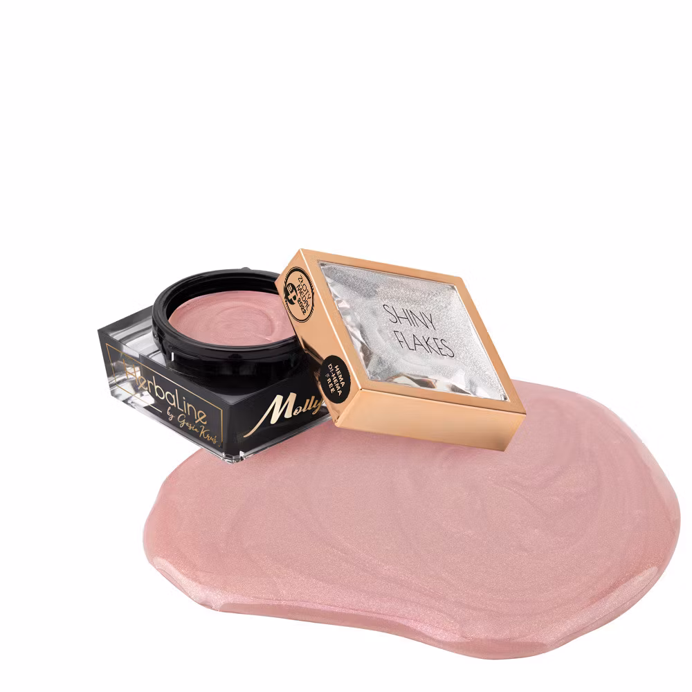 Extension Gel - Akrylgel - Shiny Flakes - 15g