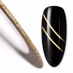 Decorband - Nr 10 - Glittrig Guld