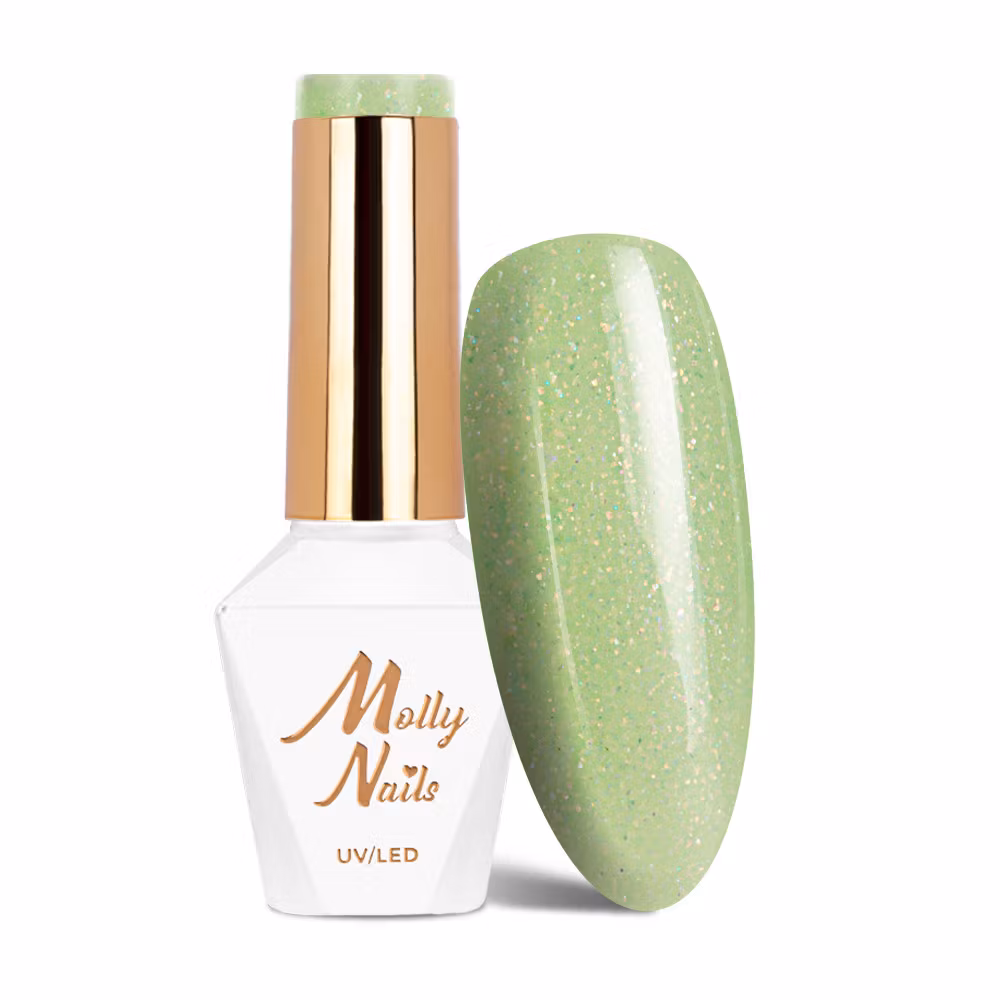 Gellack - Green Glitter Party Nr 81- 10g Hema Free