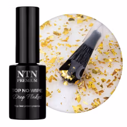 Gellack Top Coat Golden Flakes - 7g