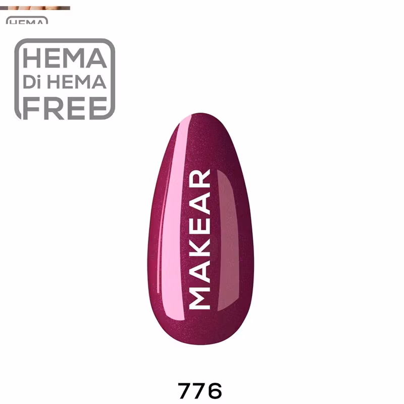 Makear Gellack - Nr 776 - 8ml Hema Free