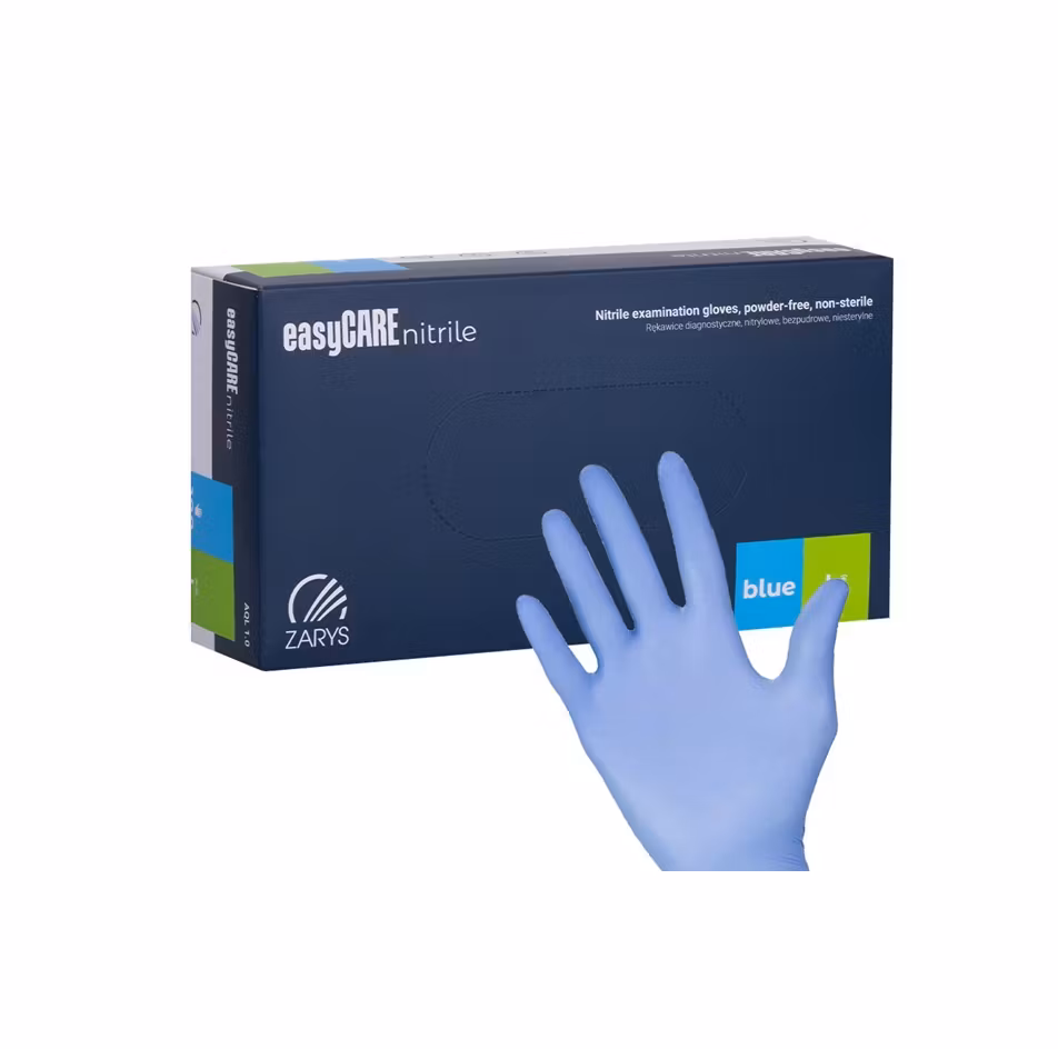 Blåa Nitril Handskar - Strl L - 100pcs