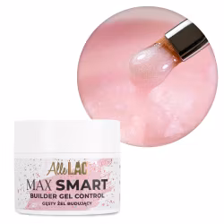 AlleLac Max Smart Builder Gel - Glitter Nude - 45g