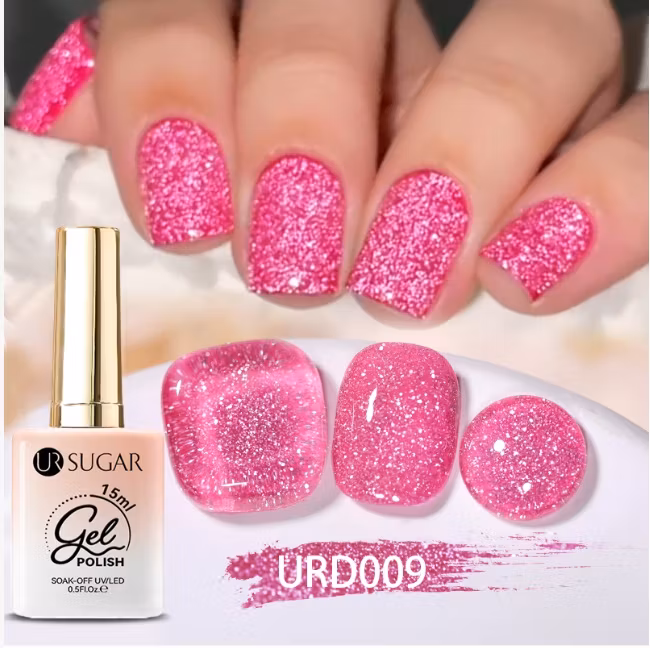 Gellack - Reflective Neon Pink - 15 ml