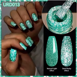 Gellack - Reflective Neon Green - 15 ml