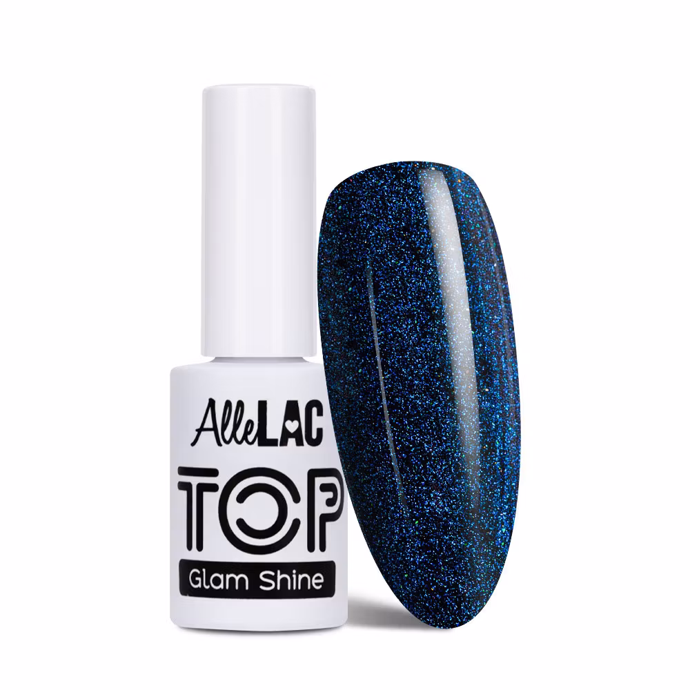 Gellack Top Coat Glam Shine Azurite - 5g