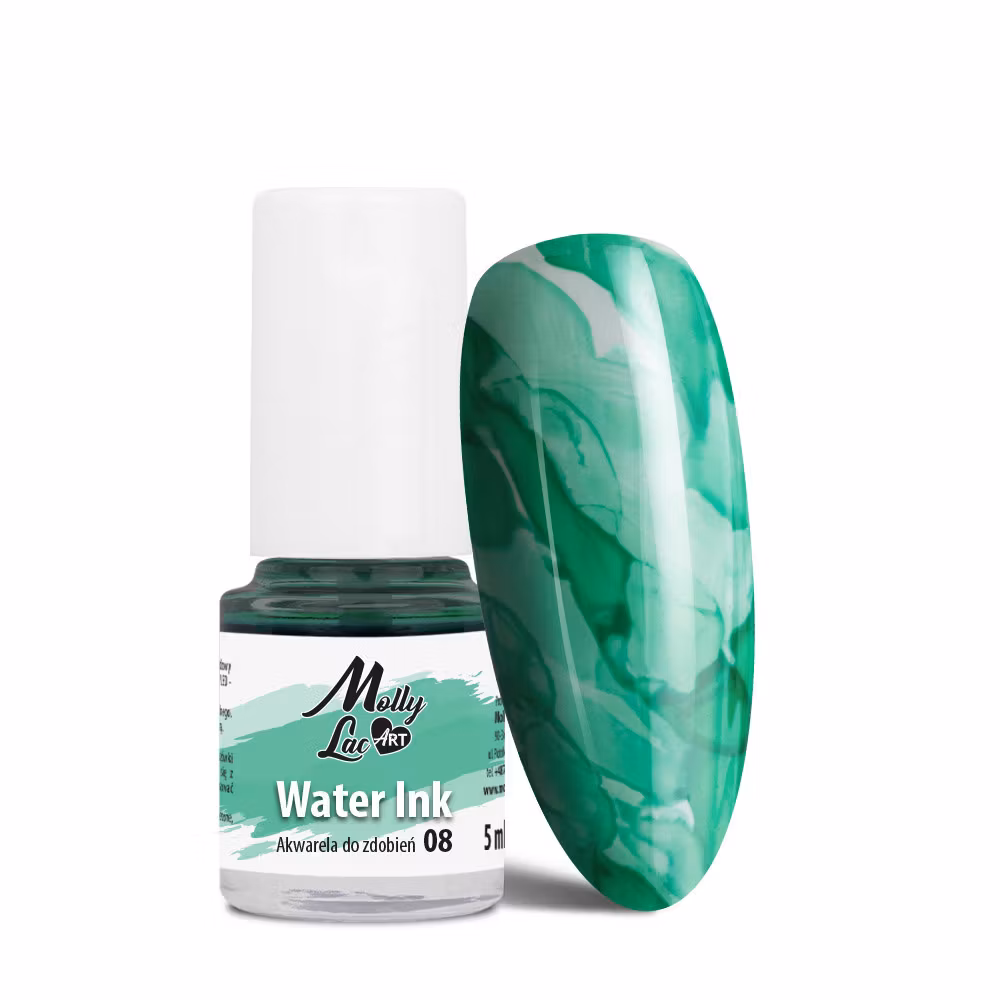 Vattenfärg för Naglarna - Green Dream -  Nr 8 - 5ml
